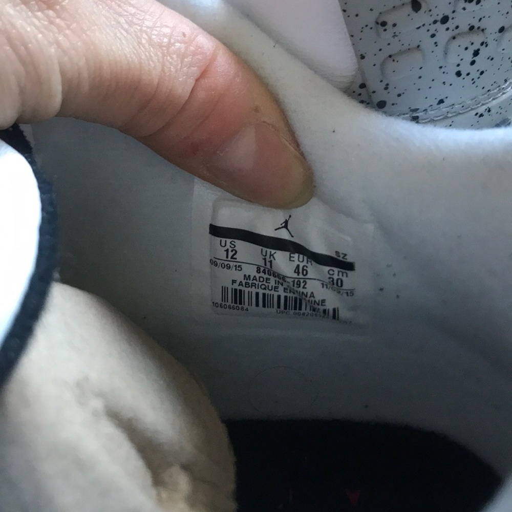 Jordan 4 retro original white cement - Picture 5 of 8